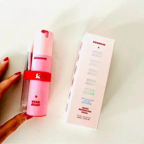 NEW SEPHORA KIRAMOON Star Jelly Magic Resurfacing Facial AHA Gel Face Mask - Picture 2 of 9